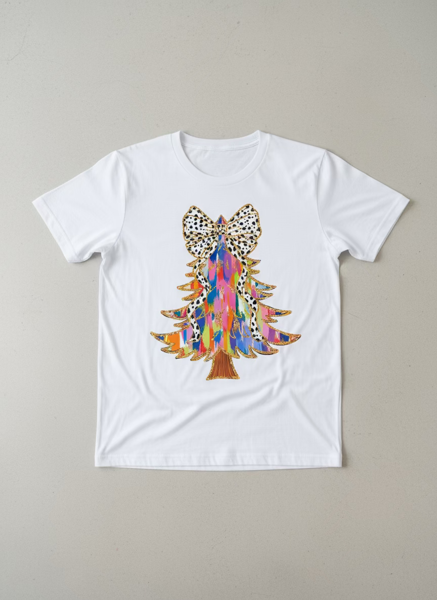 Colorful Christmas tree