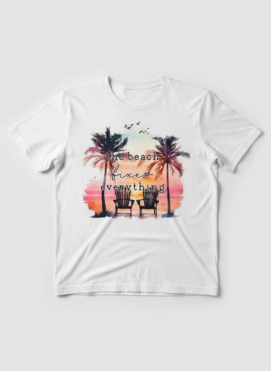 The beach fixes everything