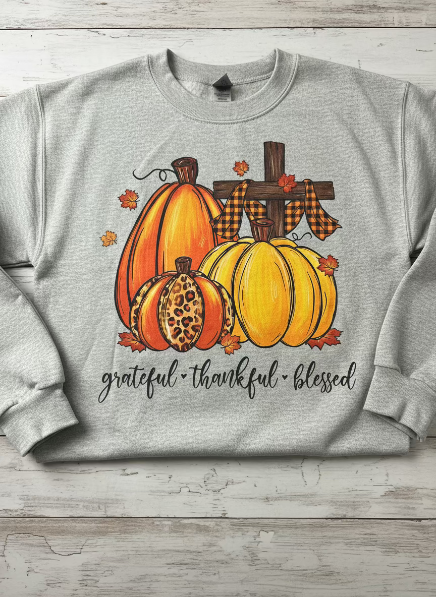 Grateful, Thankful, Blessed