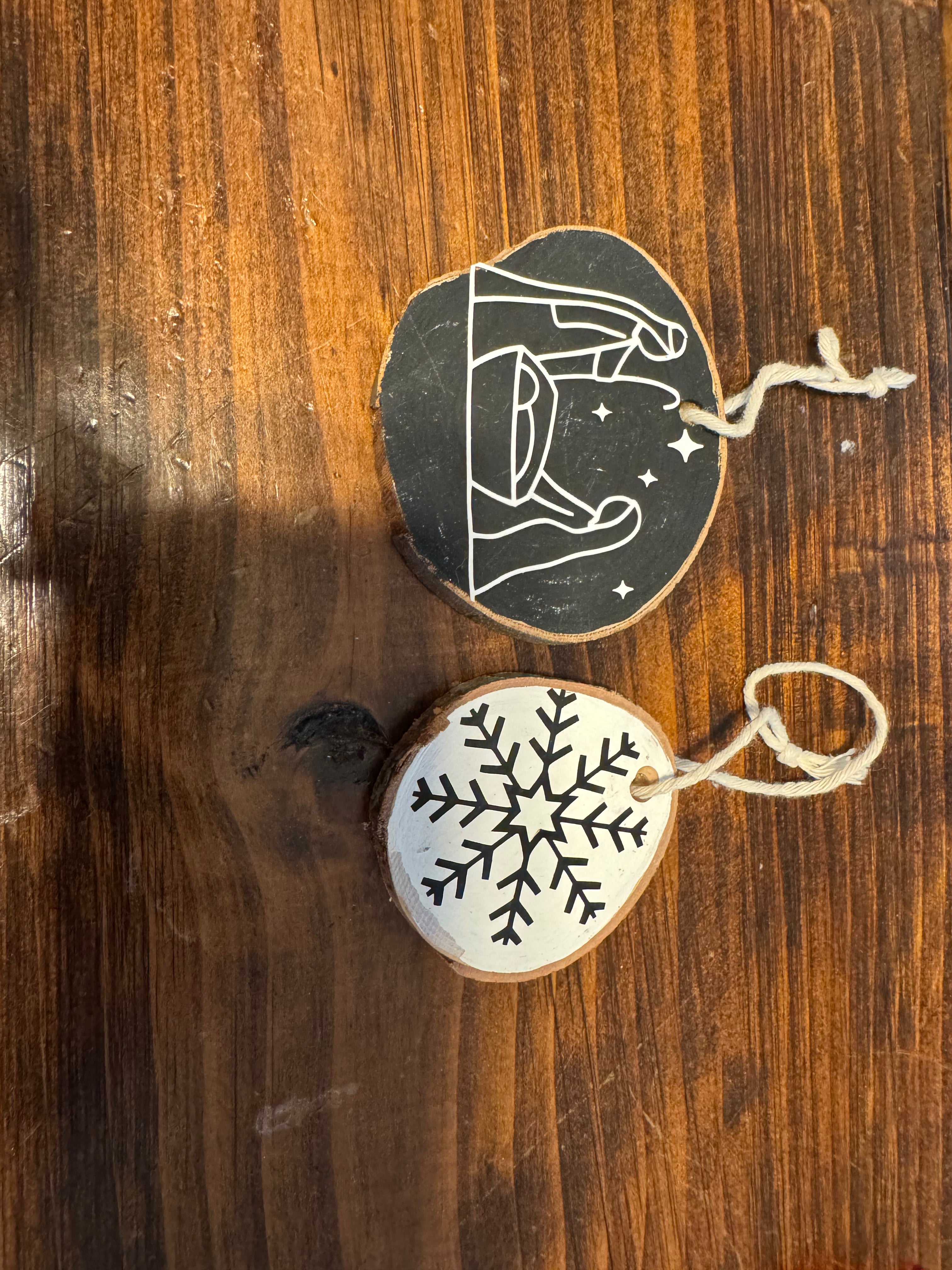 Tree branch ornaments