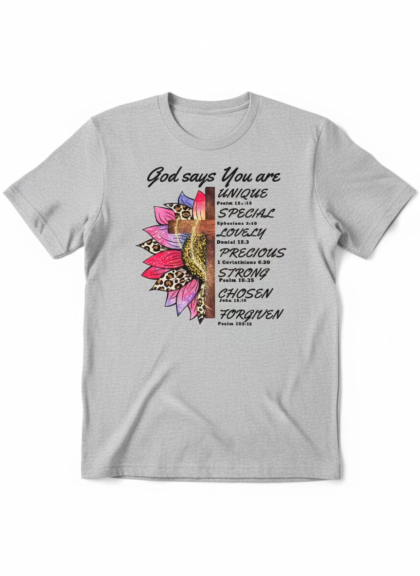 God says you are flower